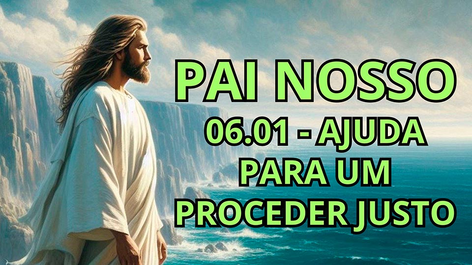 A oração do Pai Nosso é uma das passagens mais conhecidas e recitadas da Bíblia. Dentro dessa oração, encontramos um convite para um relacionamento mais próximo com Deus e para que possamos viver de acordo com os Seus princípios justos. Sob o tema "Ajuda Para Um Proceder Justo", veremos como essa oração pode nos direcionar em nossa caminhada espiritual, ajudando-nos a tomar decisões corretas em um mundo cheio de desafios morais.
